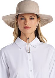 Coolibar Women's Shelly Lightweight Travel Hat, UPF 50+ Sun Protection