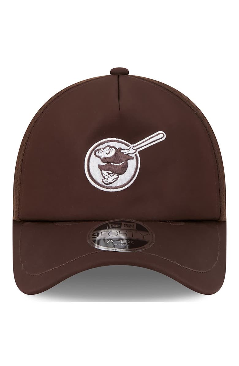 New Era Men's New Era Brown San Diego Padres 2026 Batting Practice Alternate Apex 9FORTY Adjustable Hat, Alternate, color, Brown