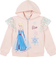 Disney Frozen Queen Elsa Zip-Up Hooded Sweatshirt