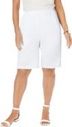 Jessica London Linen Short