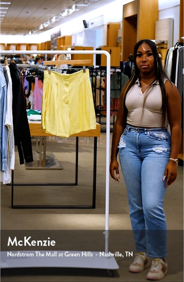 Seamed Waist Shorts, sales video thumbnail