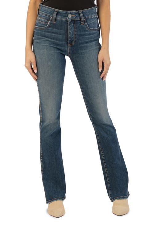 Natalie Fab Ab High Waist Bootcut Jeans (Allied)
