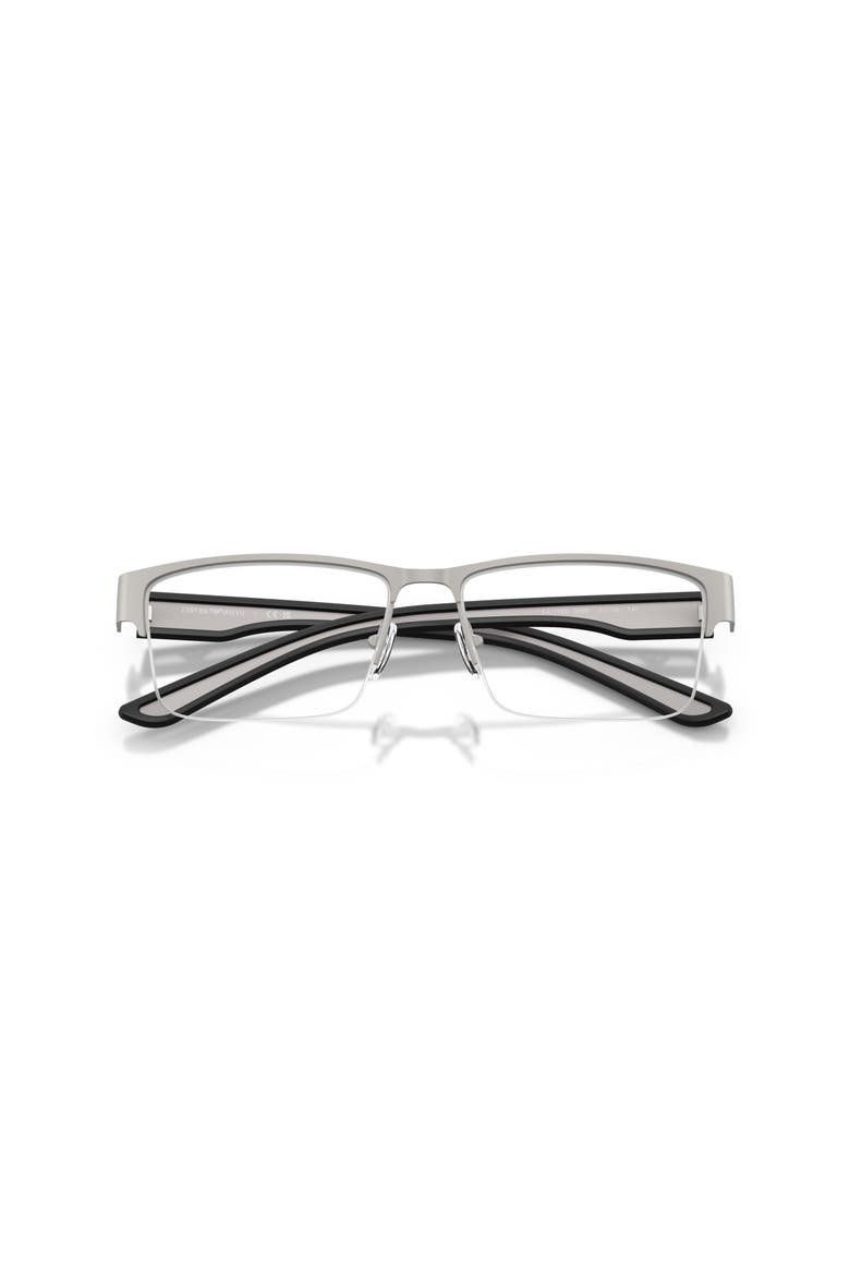 55mm Rectangle optical glasses, Alternate, color, Grey