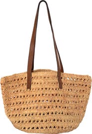 Faherty Open Stitch Everyday Tote