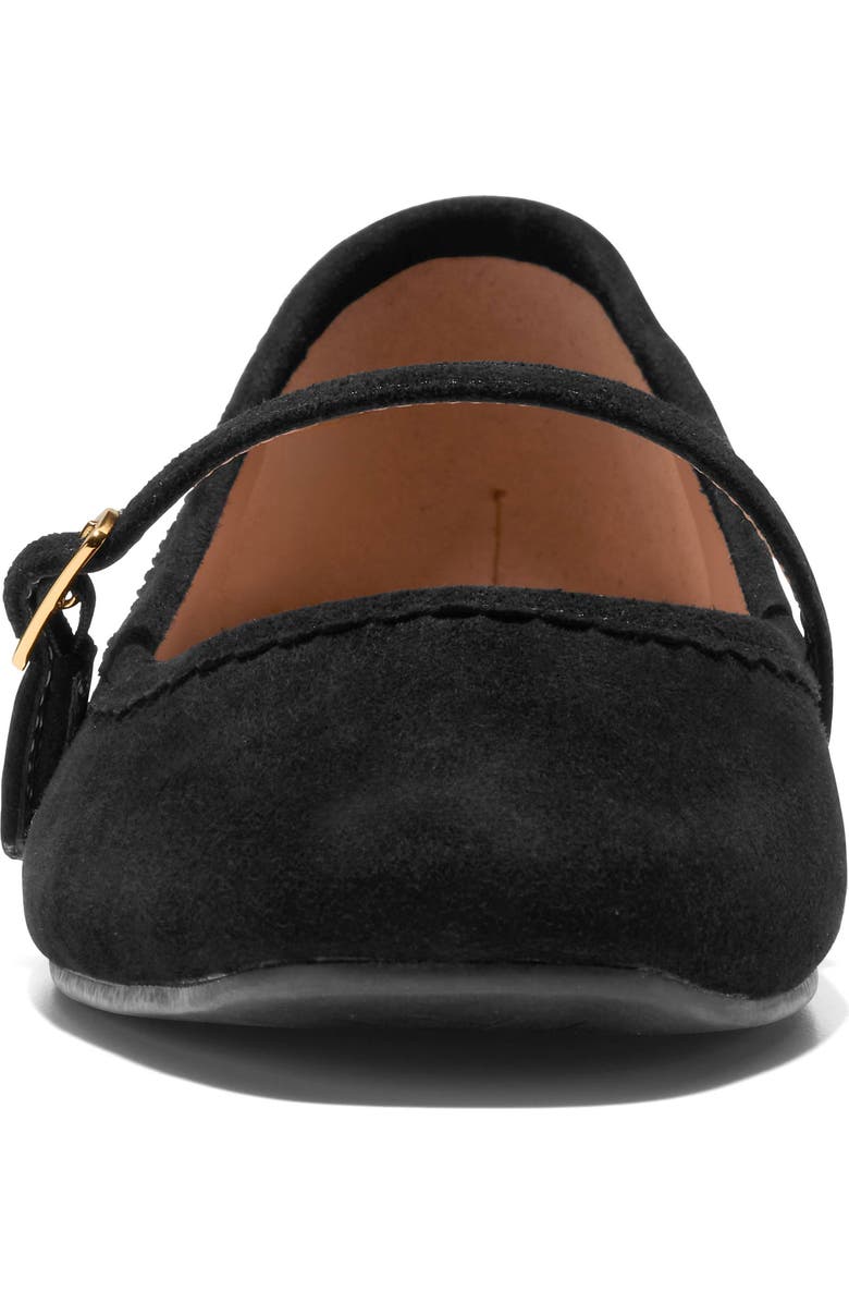 Cole Haan Yelena Mary Jane Flat, Alternate, color, Black Suede
