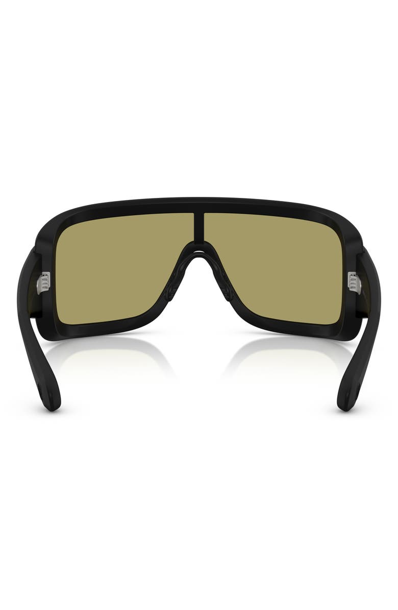 Moncler 142mm Rectangular Shield Sunglasses, Alternate, color, 