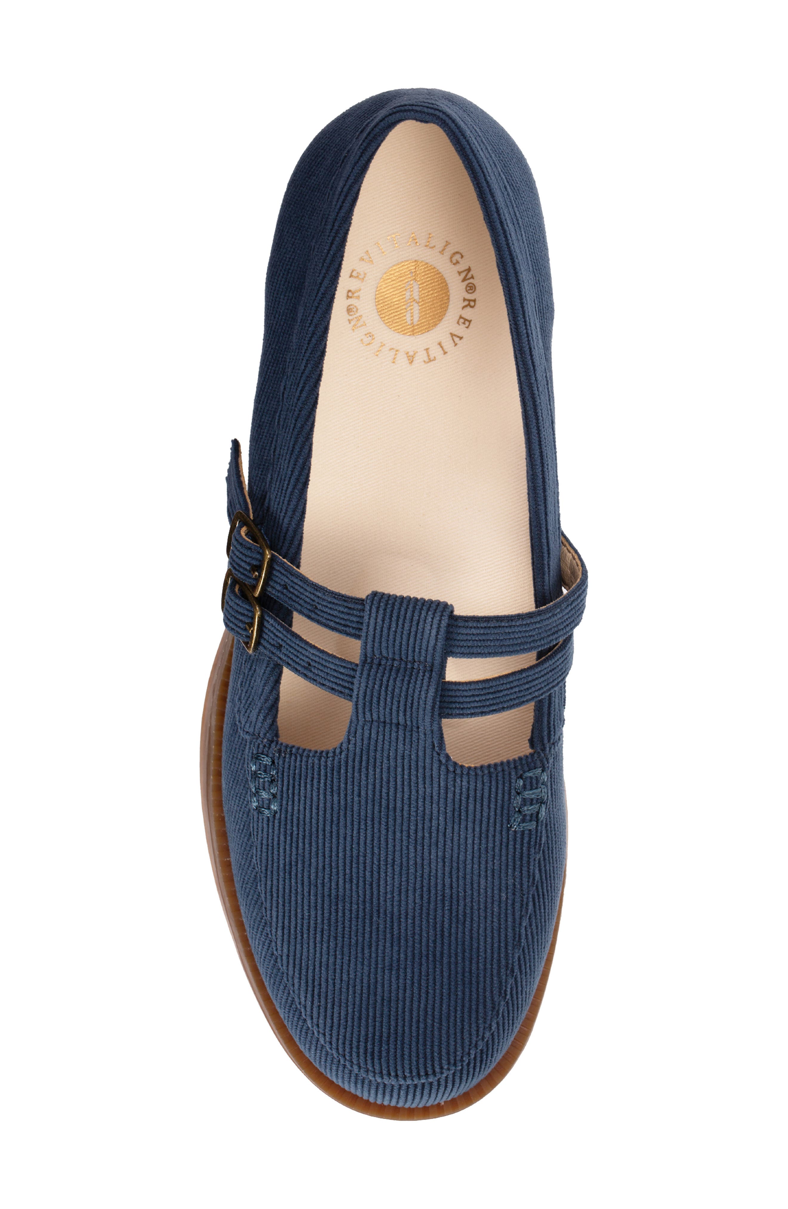 Revitalign Maple Mary Jane Loafer, Alternate, color, Navy