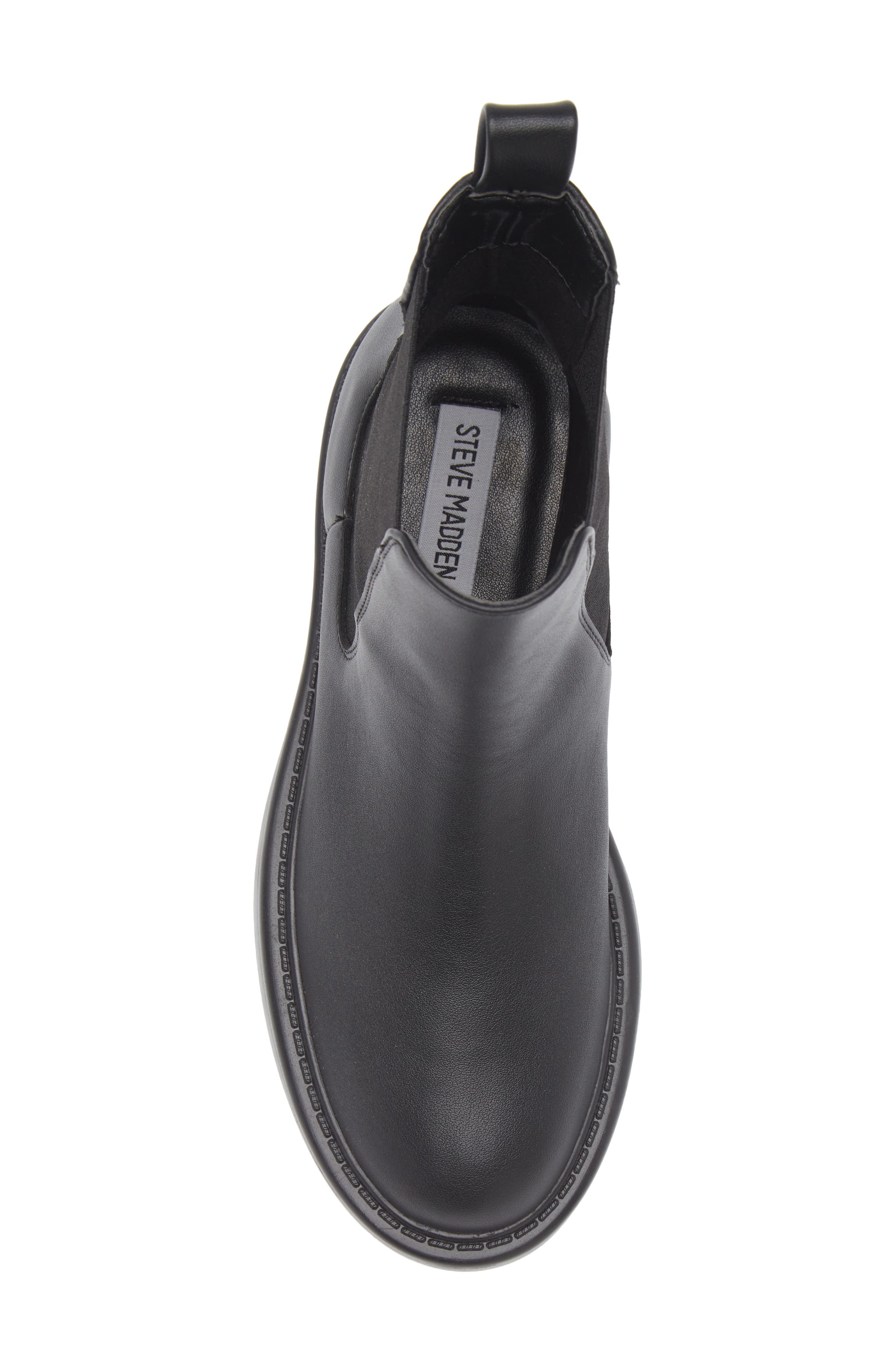 Steve Madden Madalyn Chelsea Boot, Alternate, color, Black