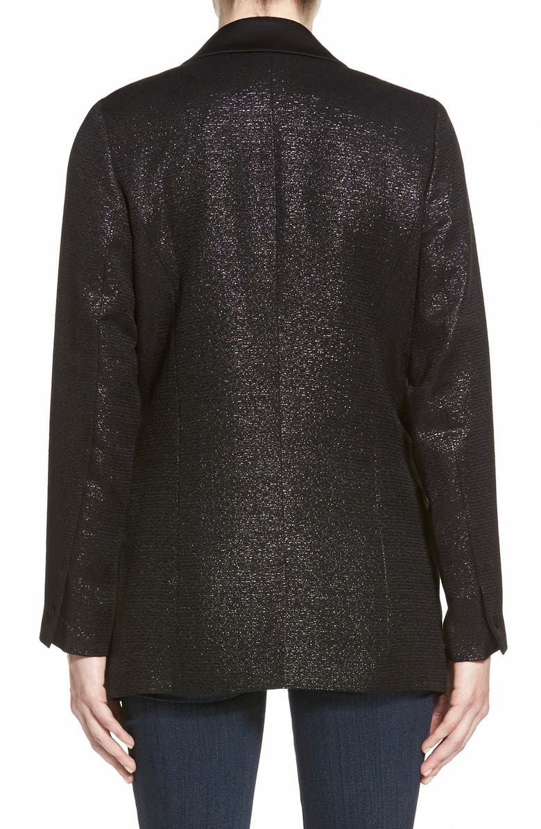 Trouvé Metallic Blazer, Alternate, color, 
