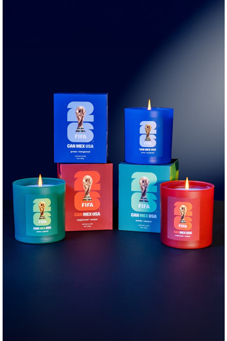 2026 FIFA World Cup USA Candle, Alternate, color, BLUE