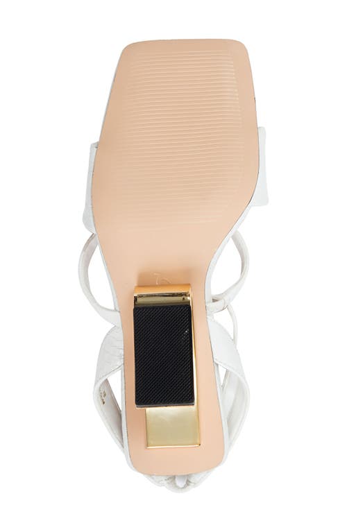 Ninety Union Priva Ankle Strap Sandal In White