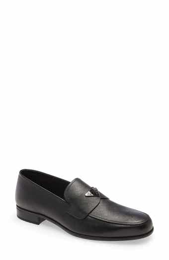 Prada Saffiano Leather Loafer Men Nordstrom