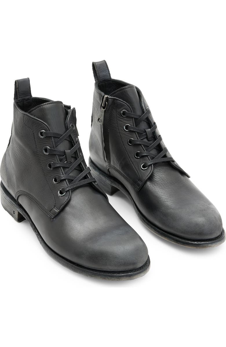 John Varvatos Moto Lace-Up Boot, Main, color,