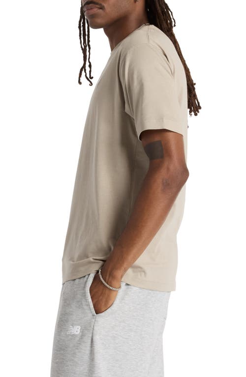 New Balance Sport Essentials Relaxed Fit Cotton T-shirt In Neutral