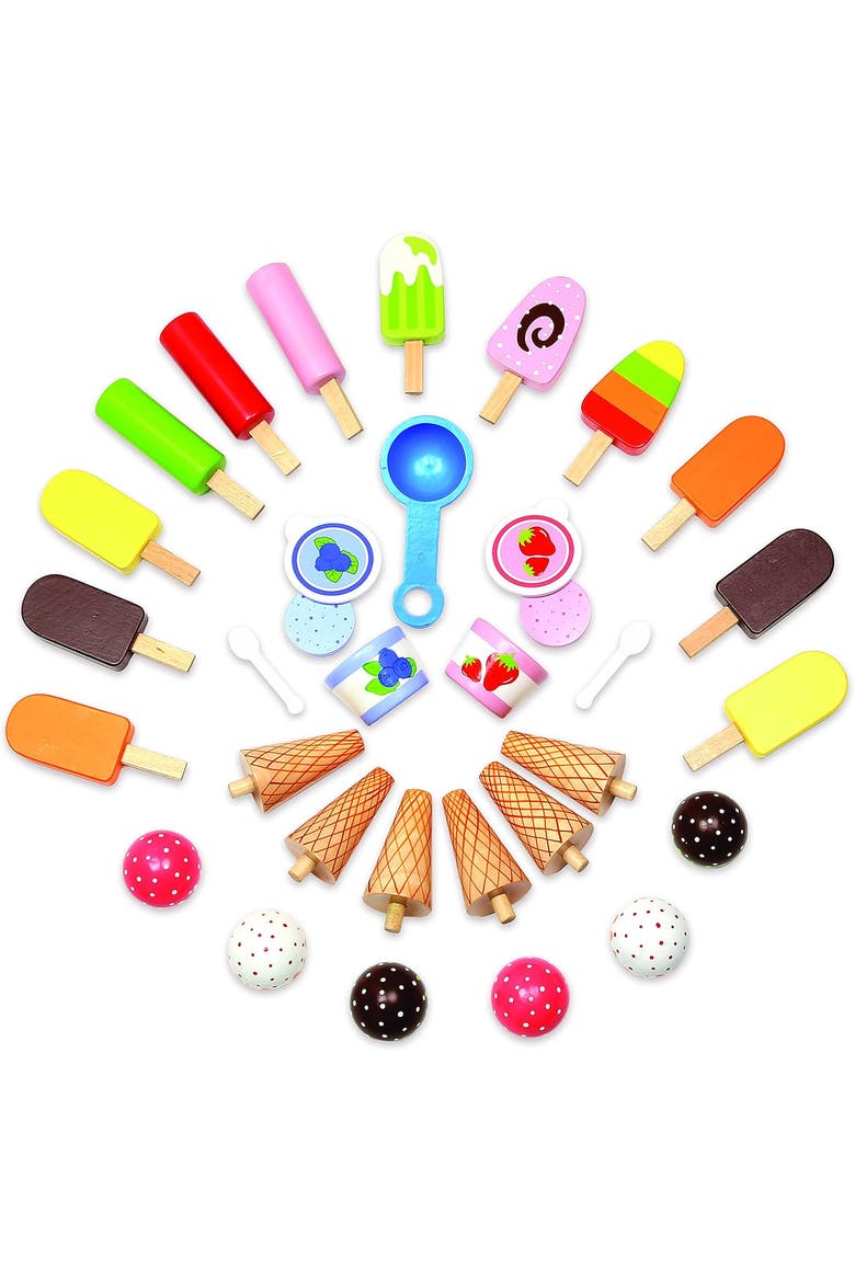 Ice Cream Cart Kids Playstand, Alternate, color, Pink