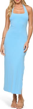 LSPACE London Halter Midi Dress