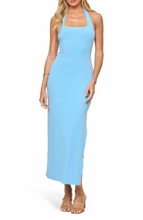 LSPACE London Halter Midi Dress