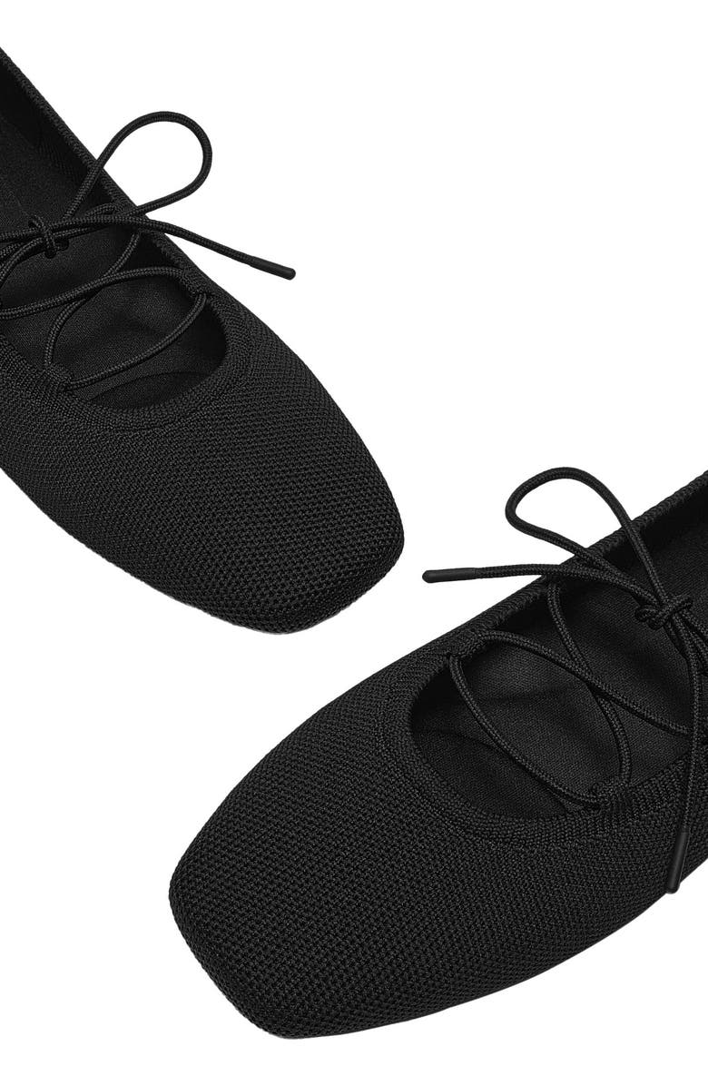 VIVAIA 3 Laces Included Square-Toe Lace-Up Mary Janes, Alternate, color, Black