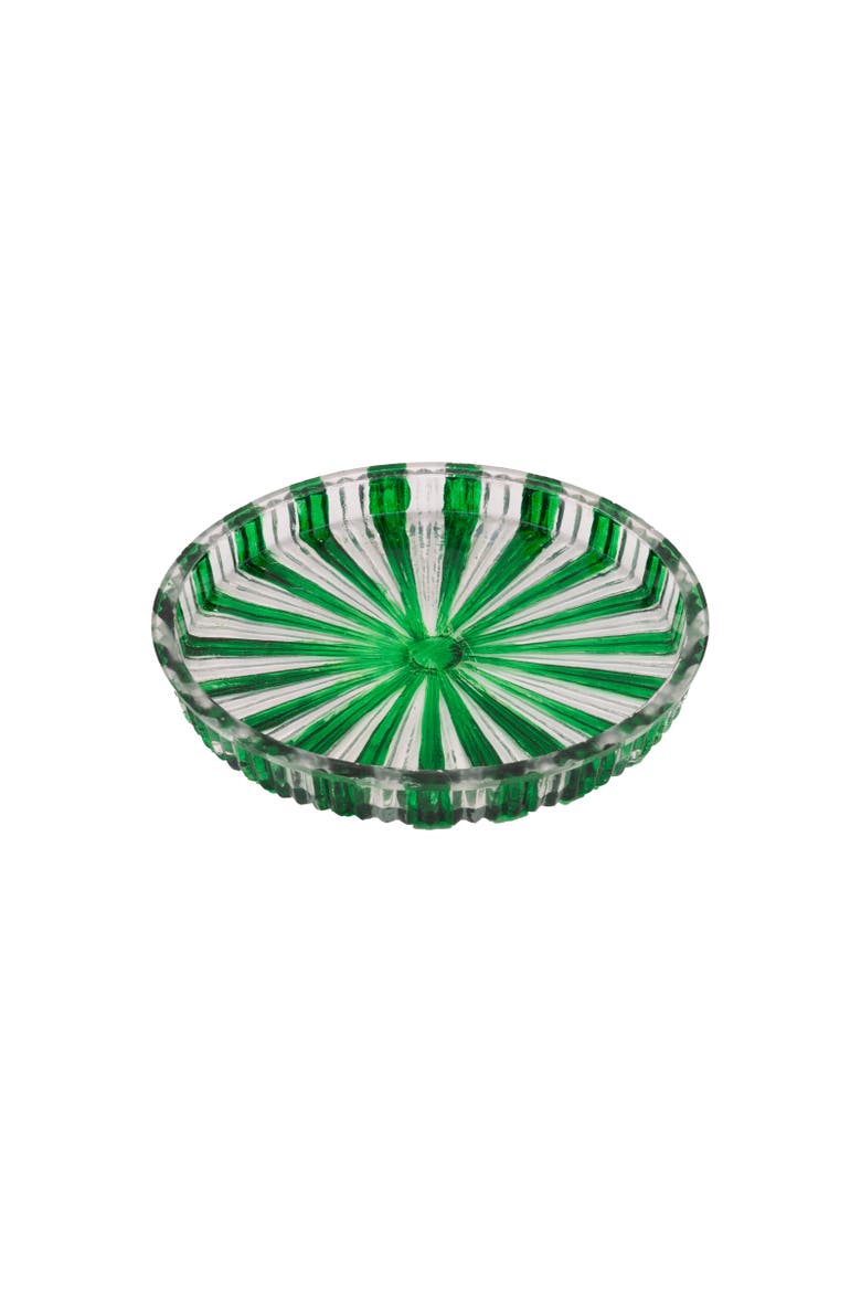 Green Peppermint Dish Plate, Main, color, Green