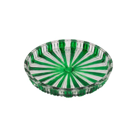 Green Peppermint Dish Plate