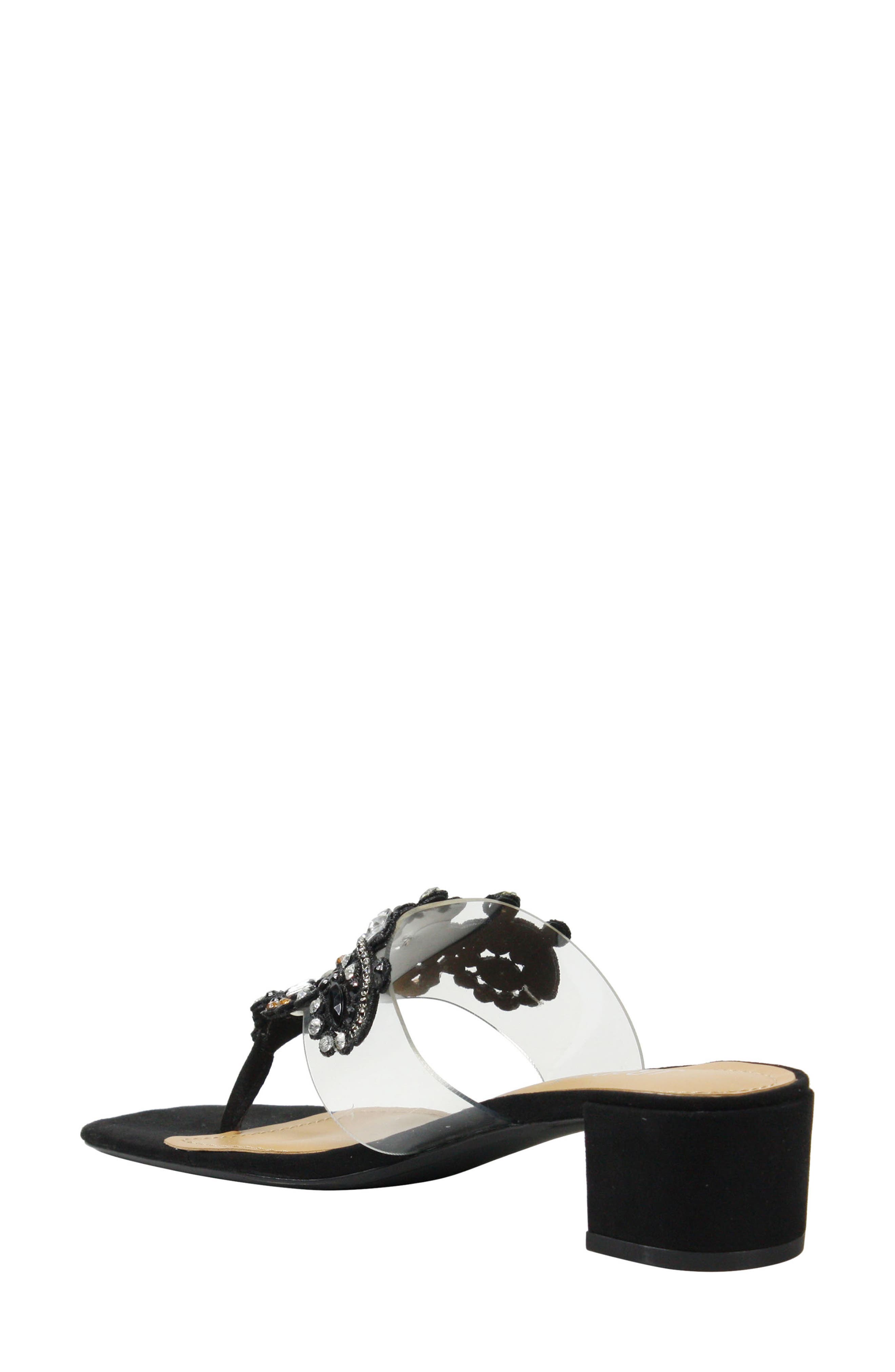 J. Reneé Jonette Embellished Slide Sandal, Alternate, color, 