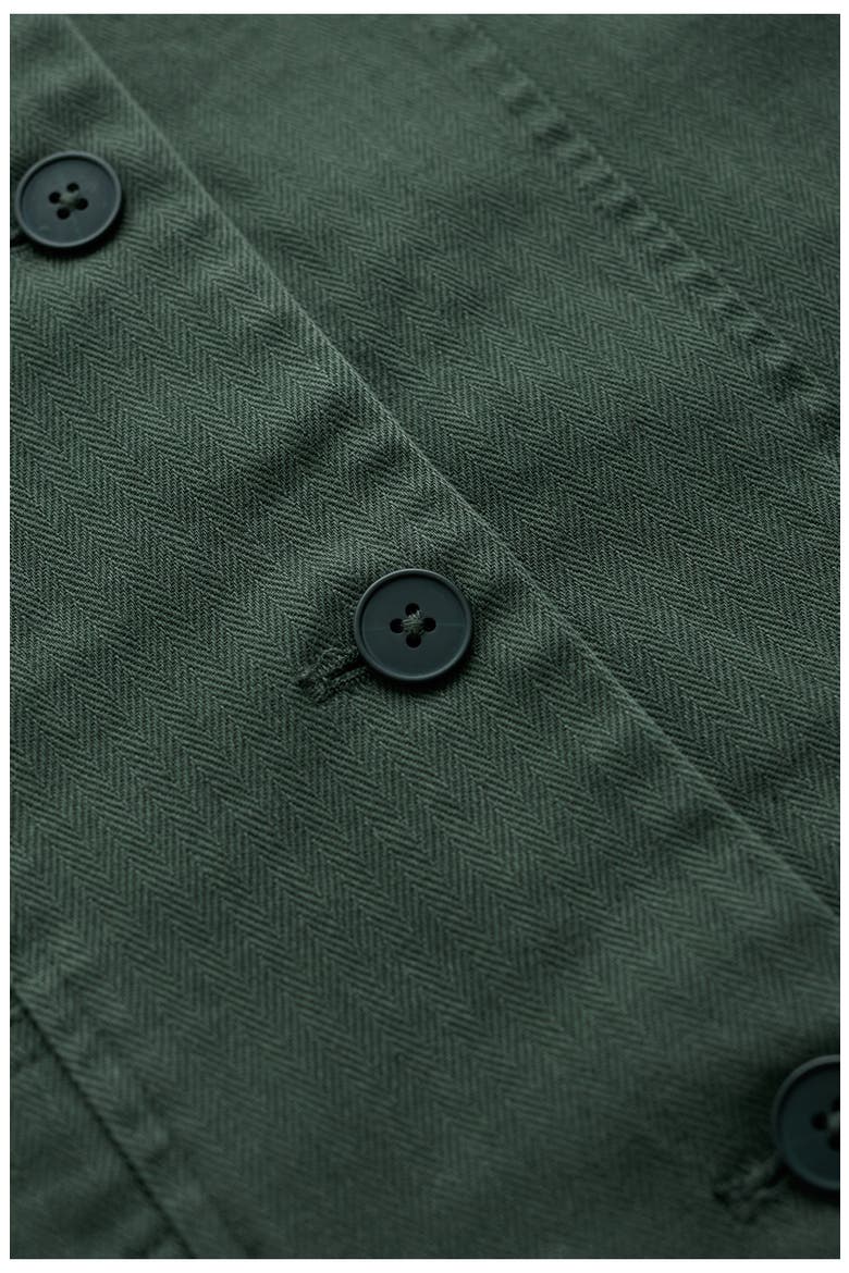 Croplands Herringbone Organic Cotton Jacket, Alternate, color, COPPICE