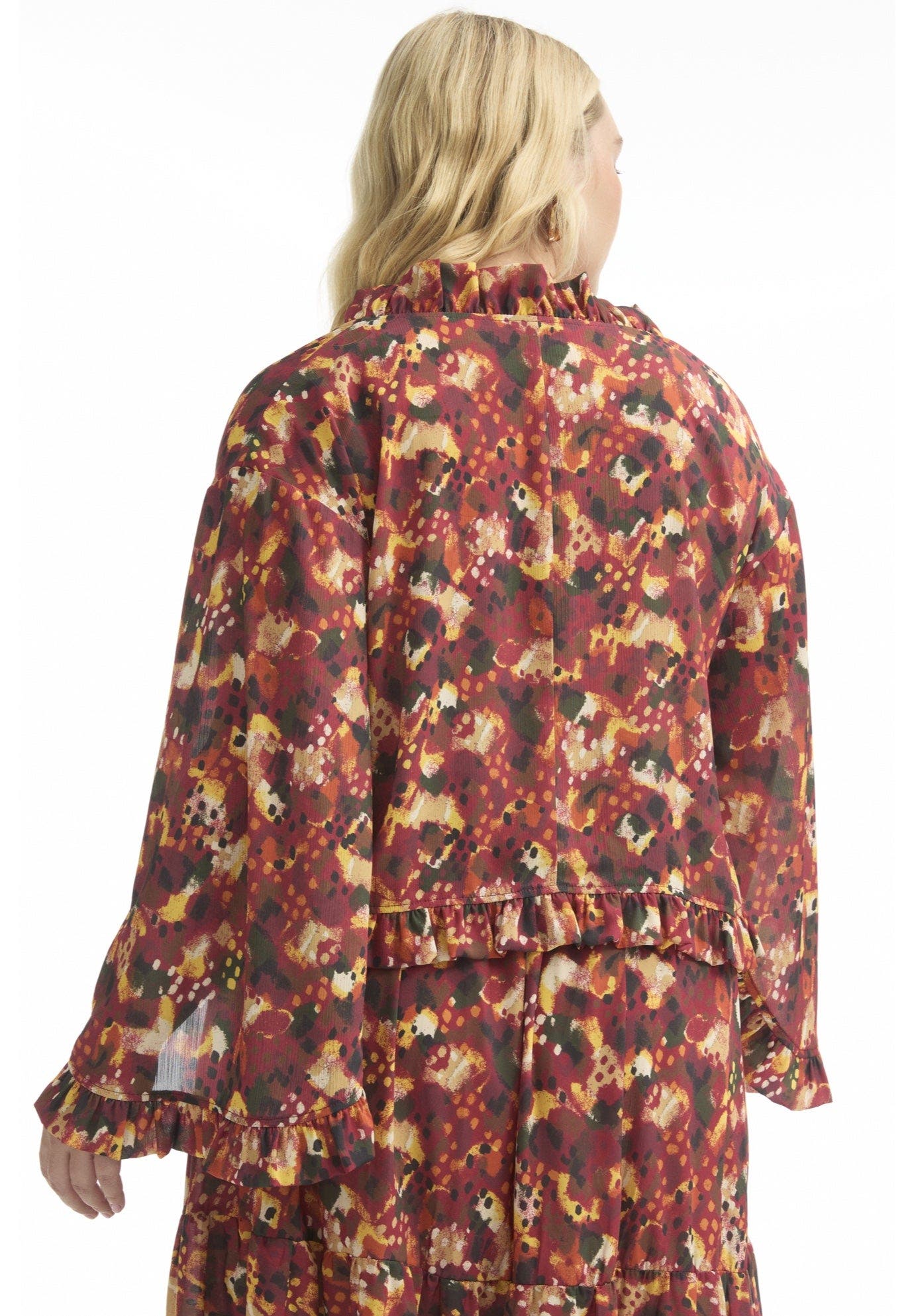 Ruffle Tie-Front Top - image 2