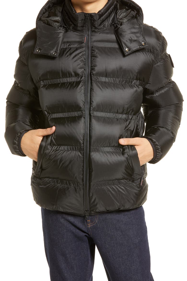 Glenfinnan Water Repellent 800 Fill Power Down Jacket, Alternate, color, BLACK
