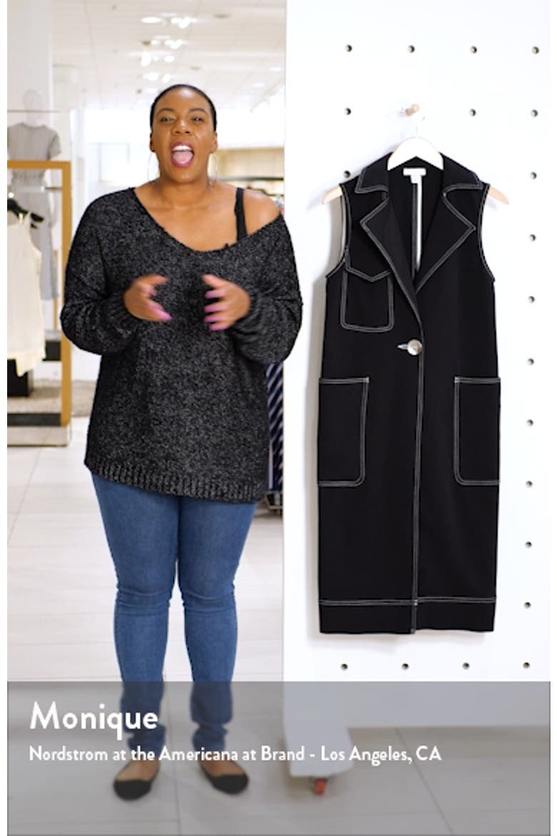 Sleeveless Utility Duster Coat video