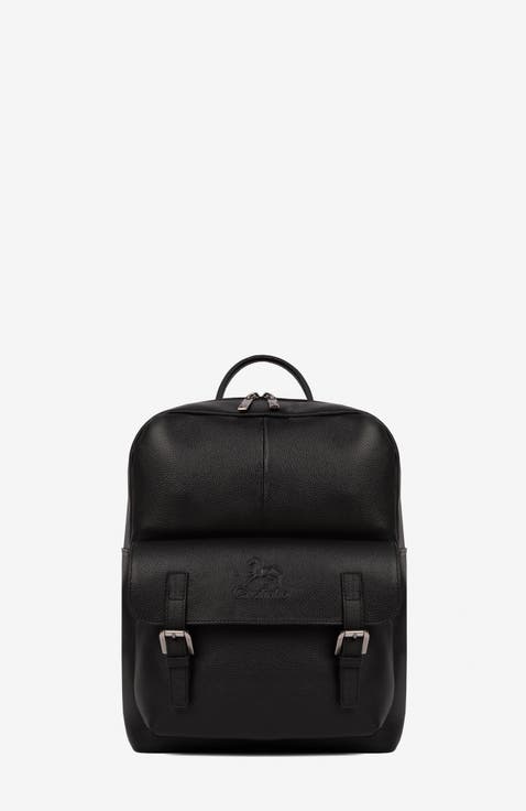 El Cavaleiro 619 Leather Backpack
