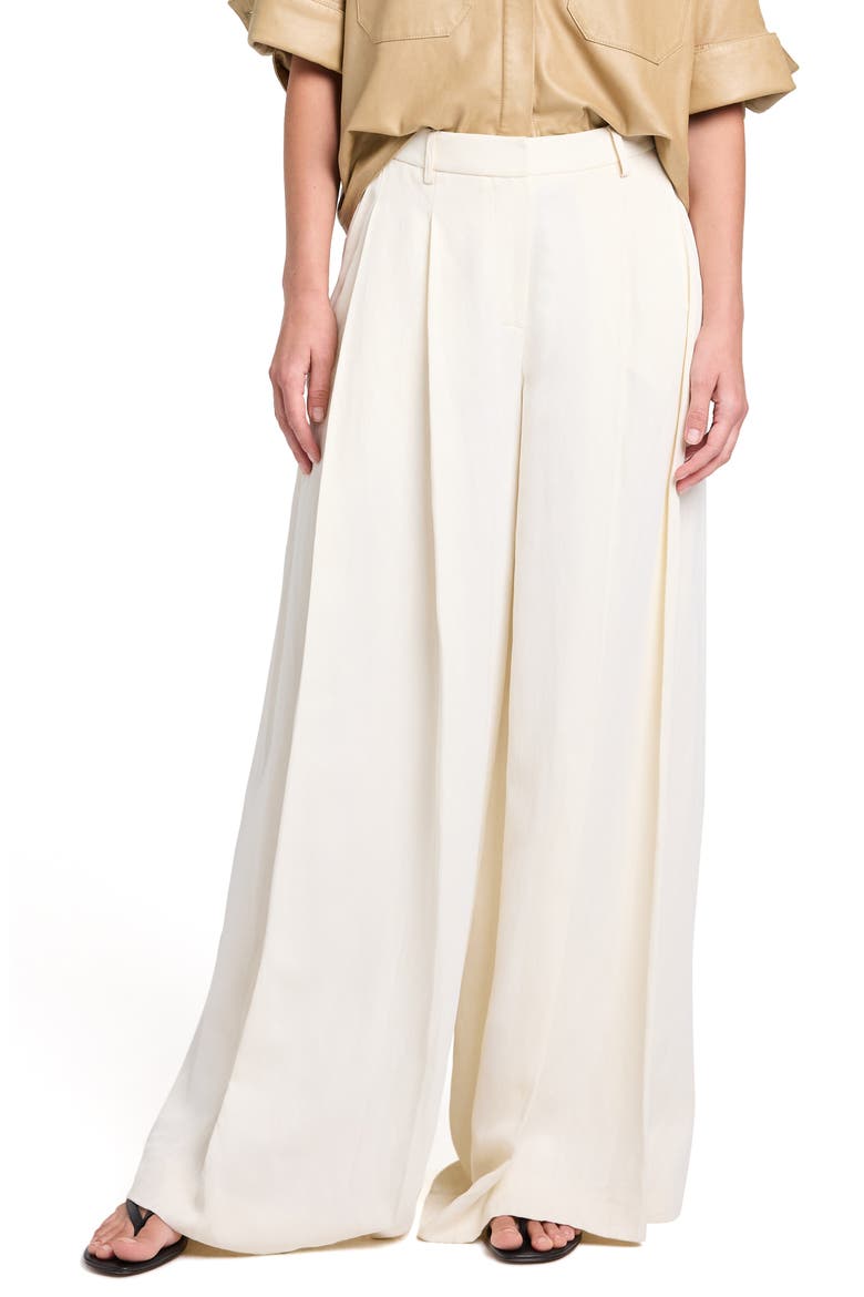 Crosby Wide Leg Pants, Main, color, BONE