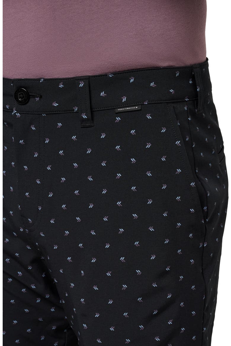 Beck Print Performance Shorts, Alternate, color, BLACK GEO