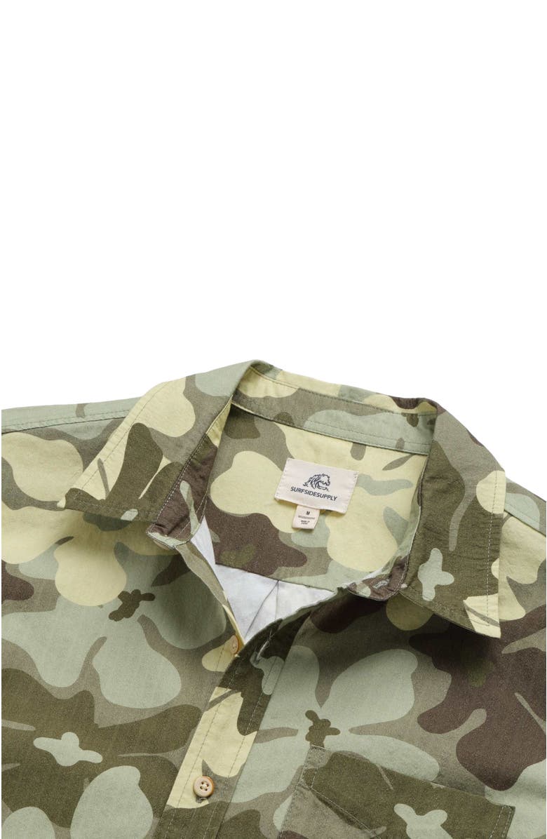 Surfside Supply Co. Joey Camo Shirt, Alternate, color, Camo Flower