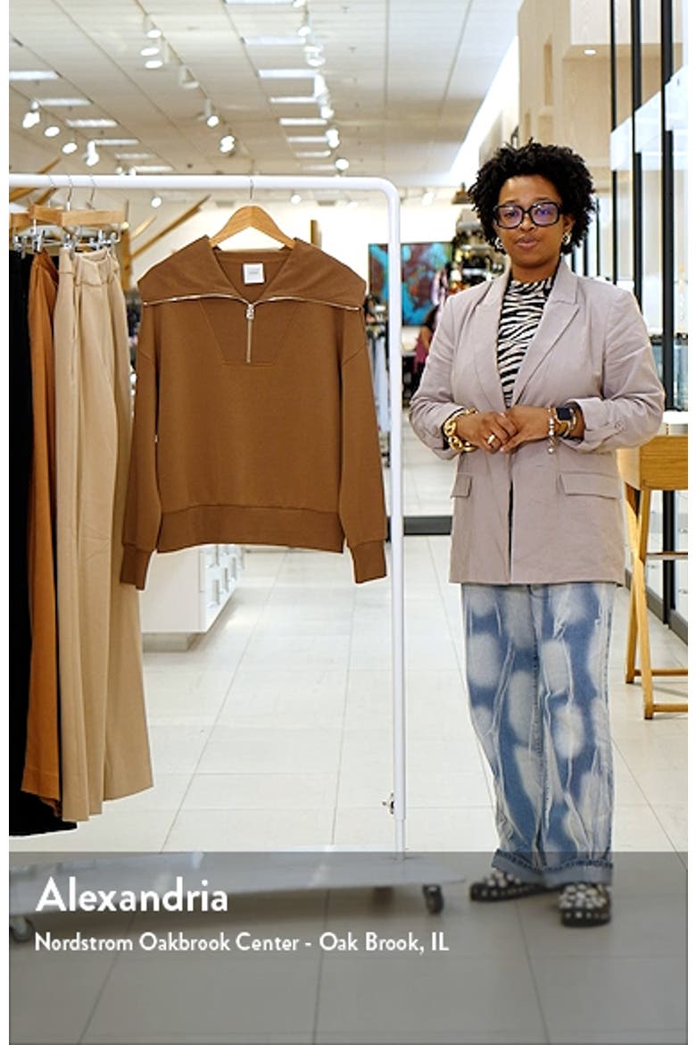 Catherine Half Zip Sweatshirt video