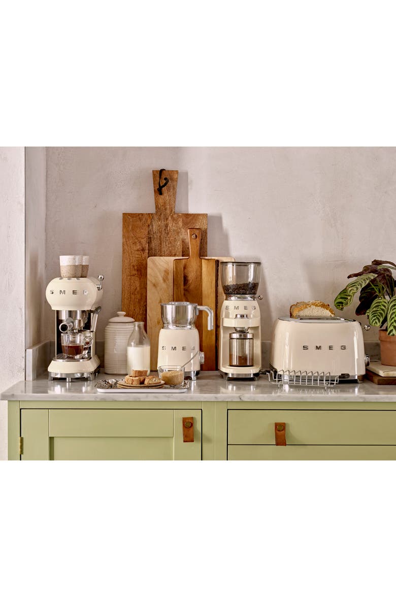 smeg '50s Retro Style Milk Frother, Alternate, color, Cream