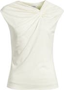 Nordstrom Twist Front Cap Sleeve T-Shirt