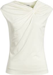 Nordstrom Twist Front Cap Sleeve T-Shirt