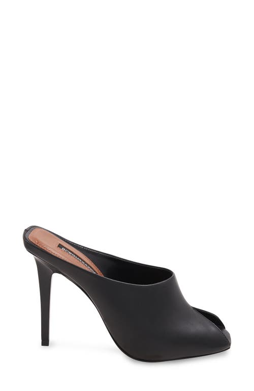 Bcbg Zenith Peep Toe Mule In Black