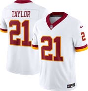 Nike Men's Nike Sean Taylor White Washington Commanders Vapor F.U.S.E. Stitched Retired Limited Jersey