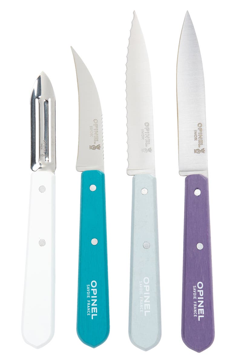 Opinel Les Essentials Art Deco 4-Piece Box Set, Main, color,