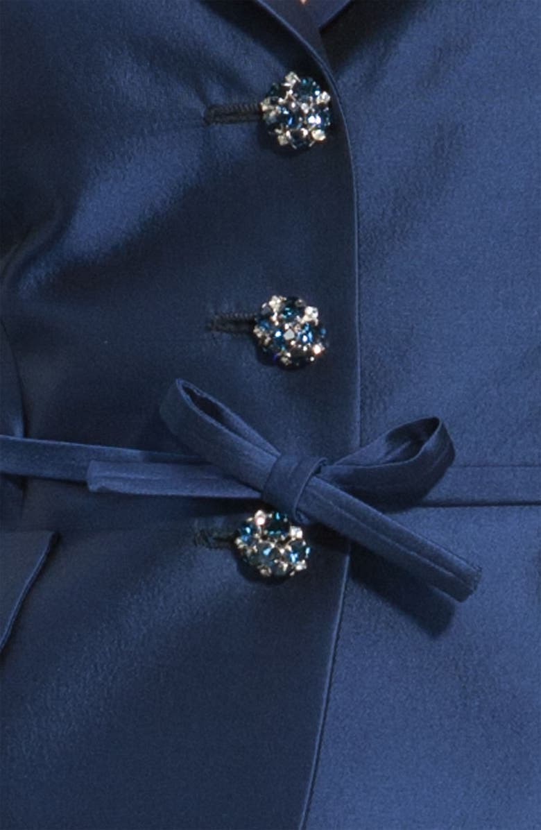 Oleg Cassini Silk-Blend Two-Piece Dress, Alternate, color,