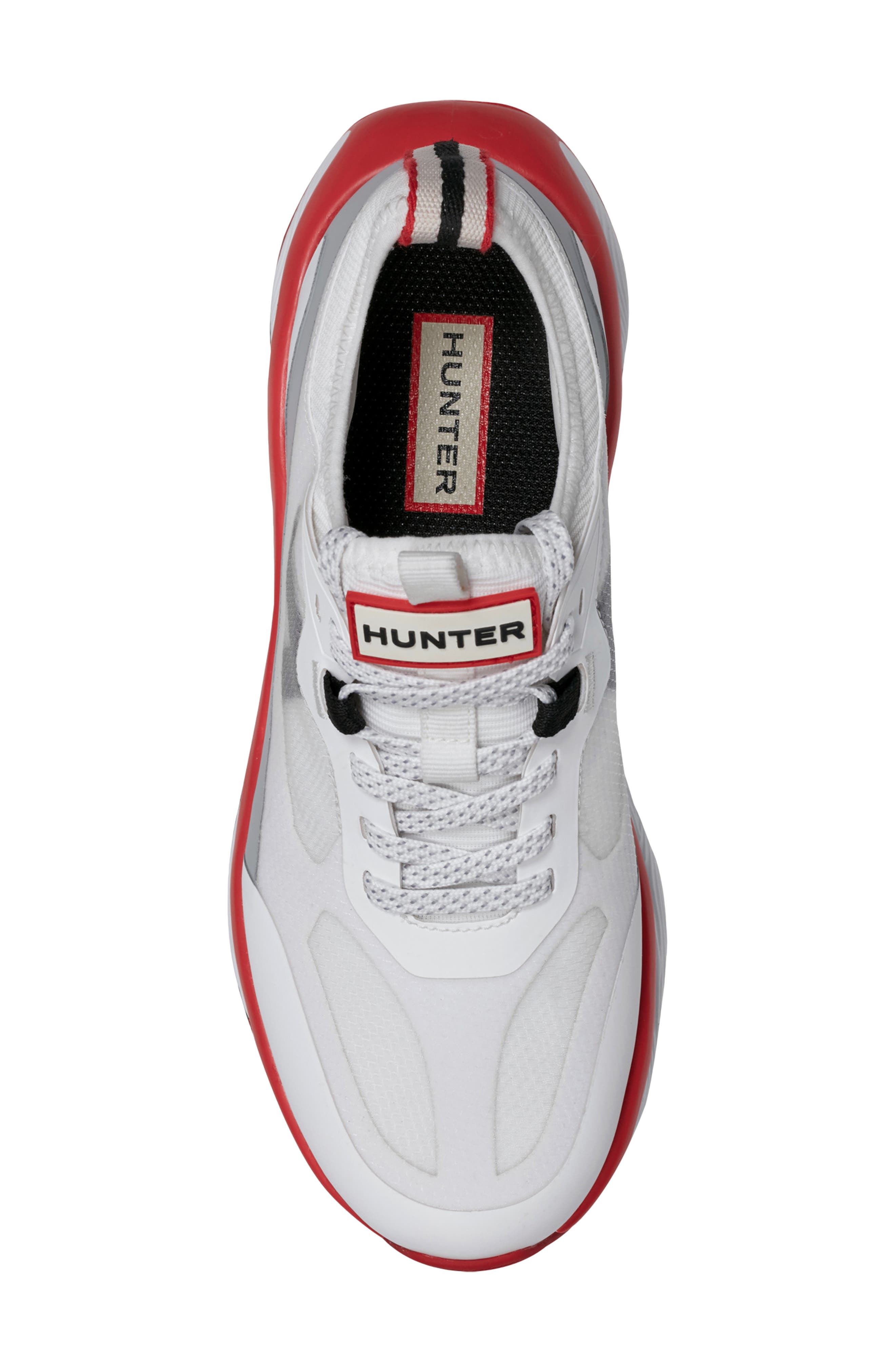 Hunter Ginny Sneaker, Alternate, color, White 141