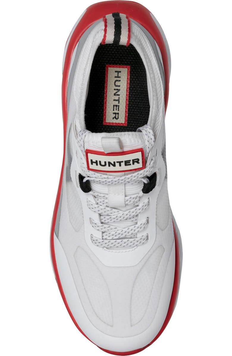 Hunter Ginny Sneaker, Alternate, color, White 141