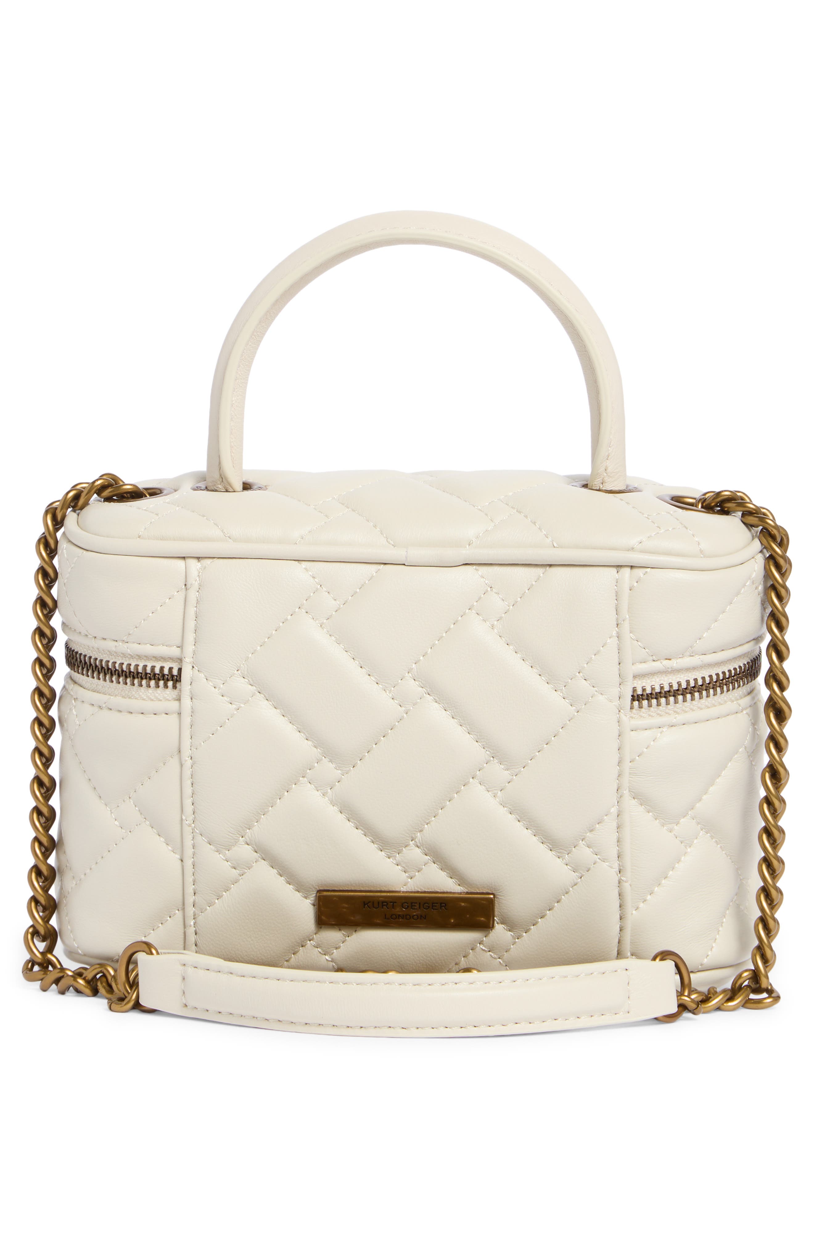 Kurt Geiger London Kensington Mini Vanity Top Handle Bag, Alternate, color, 