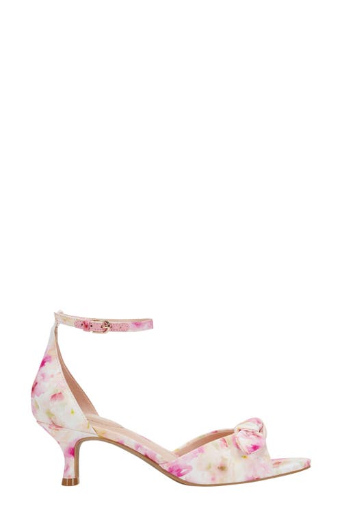BANDOLINO BANDOLINO ANDORA ANKLE STRAP KITTEN HEEL SANDAL