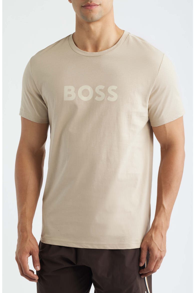 Graphic T-Shirt, Main, color, LIGHT BEIGE