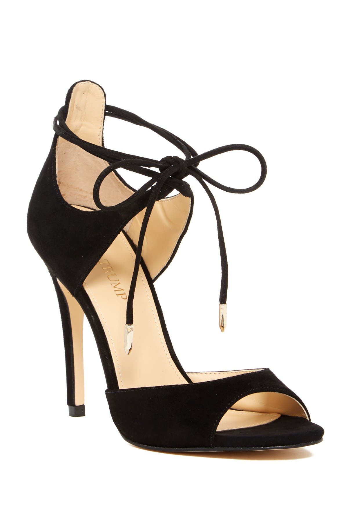 Ivanka Trump Holidae Ankle Tie Heeled Sandal, Main, color, 