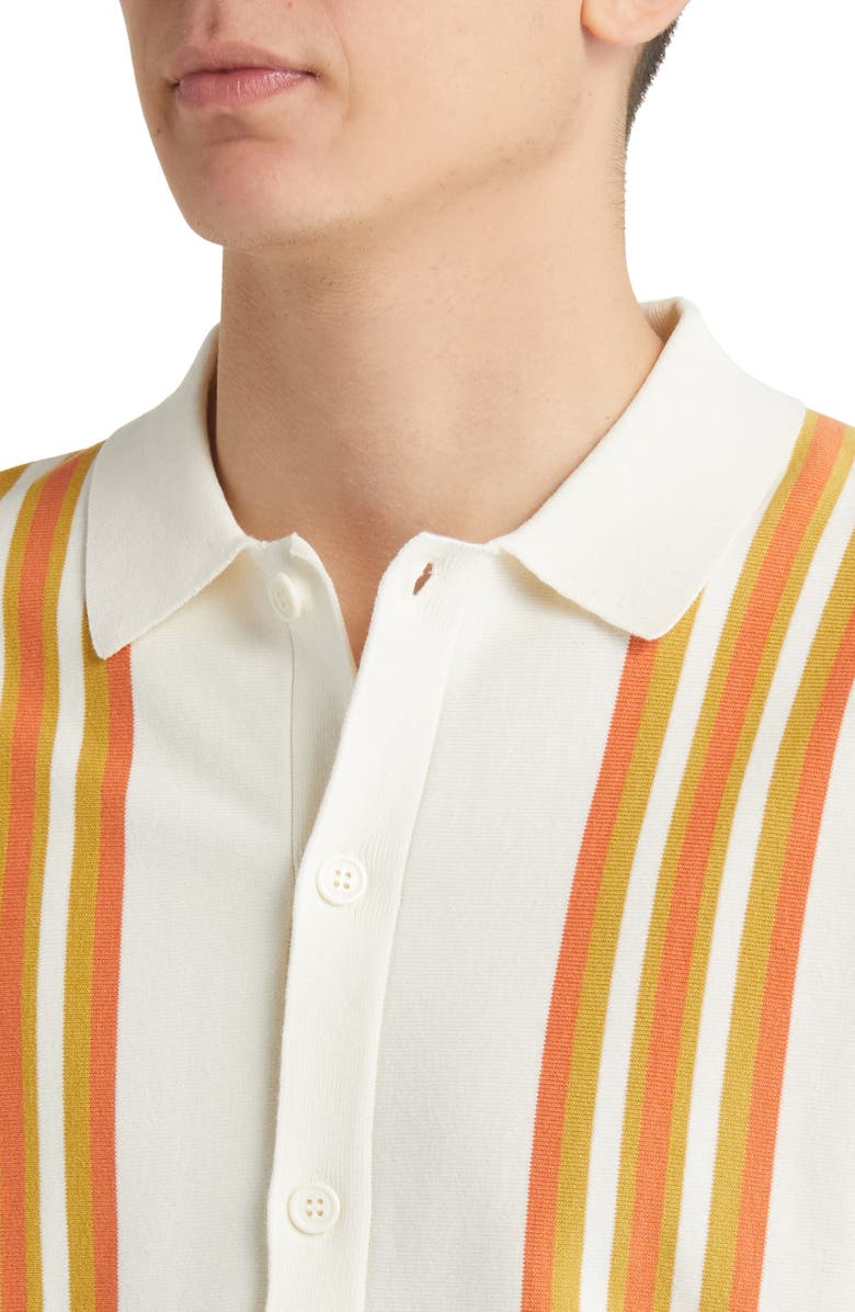 Wax London Tellaro Stretch Cotton Blend Short Sleeve Button-Up Shirt, Alternate, color,