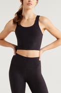 Zella Renew Mélange Support Crop Tank