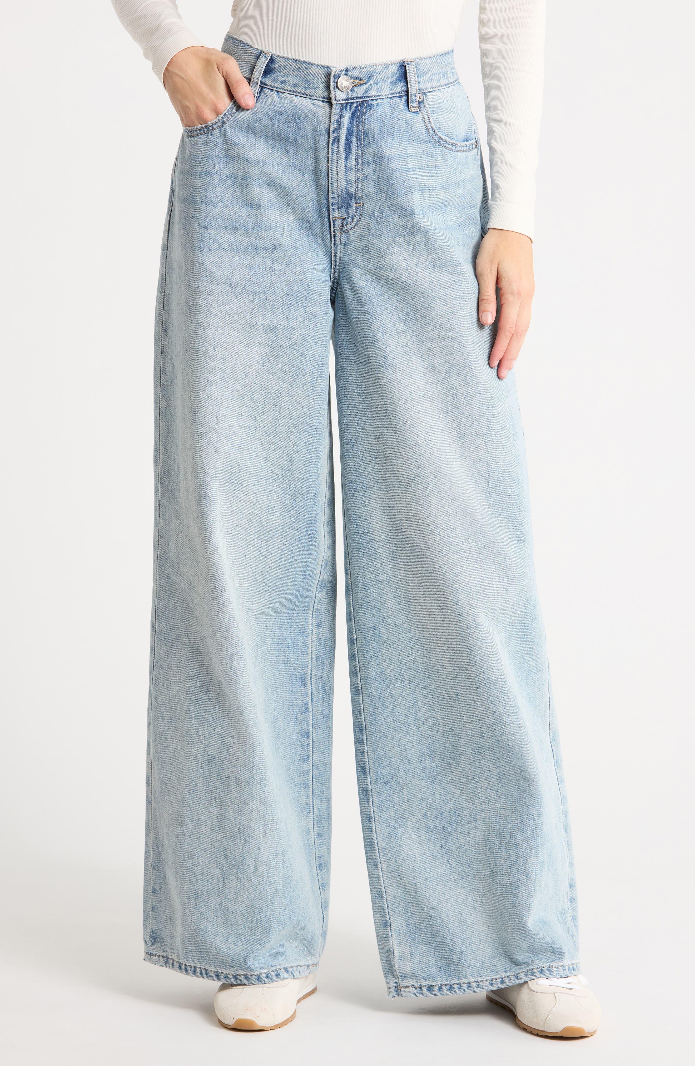 High Waist Wide Leg Jeans